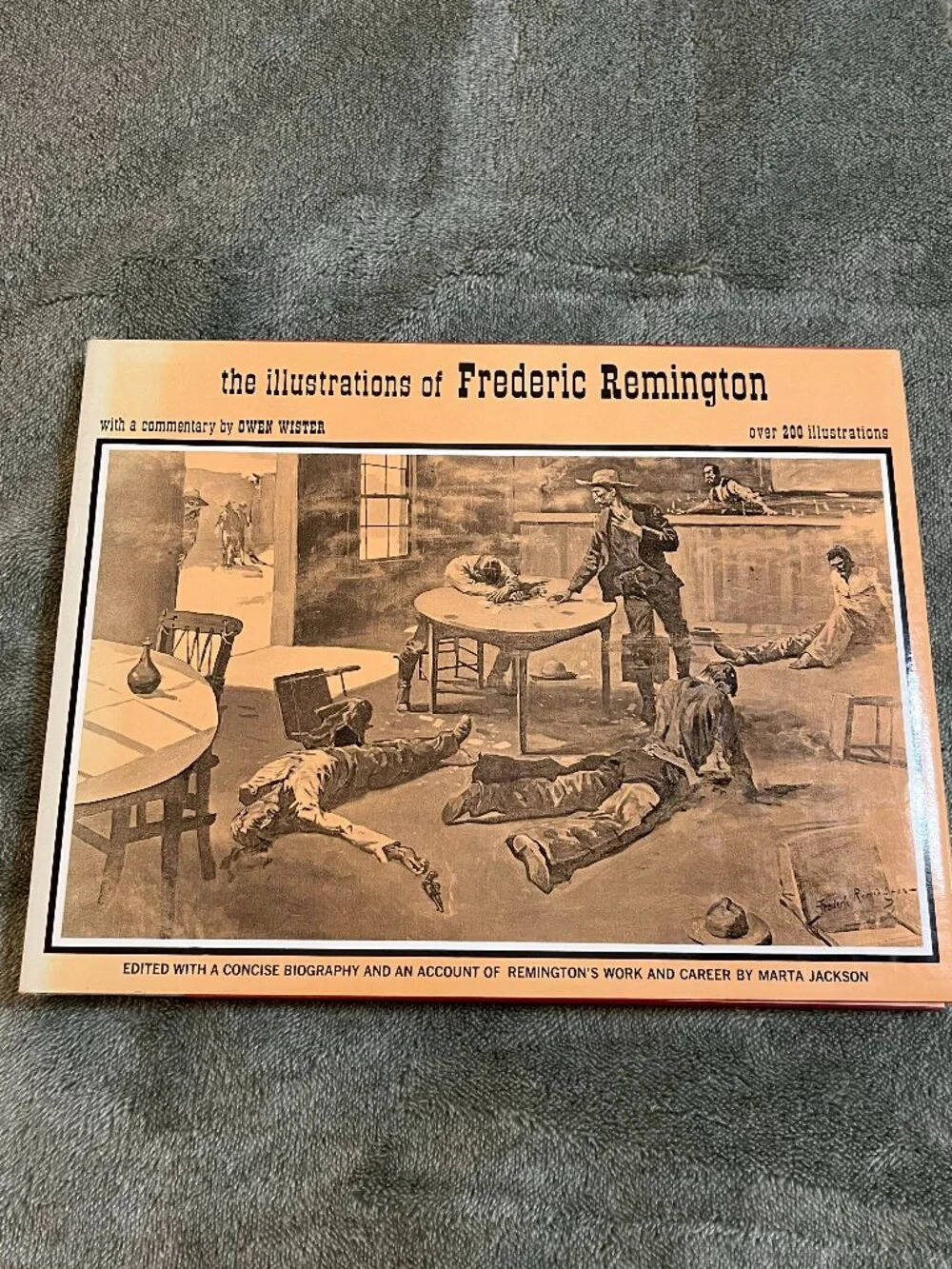 1970 The Illustrations Of Frederic Remington Sketches Drawings Western Art